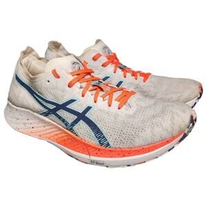 Asics Magic Speed Shoes Sneakers Womens Size 9 White Running Gym 1012B172